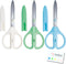 Scissors Saxa Glueless Blade 3 Color Set White, Green, Blue, And Sticky Note Set Hasa-P280W, Hasa-P280G, Hasa-P280B...