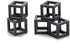 Saim Aquarium Ceramic Fish Shrimp Shelter Crayfish Breeding Cave Cubic Hideout Cube Block Ornament for Aquarium,Fish Tank - 5 Pack...