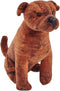 Wild Republic Rescue Dog, Staffordshire Bull Terrier, Stuffed Animal, with Sound, 5.5 inches, Gift for Kids, Plush Toy, Fill is Spun Recycled Wate...