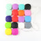 BLUE RABBIT CO Quadrate Silicone Beads for Keychain Making, Necklace, Bracelet (2cm x 2cm, Rainbow)...
