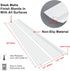 Silicone Stove Counter Gap Cover (2 Pack),Easy Clean Heat Resistant Wide & Long Kitchen Stove Gap Filler,Seals Spills Between Counters, Oven, Stov...
