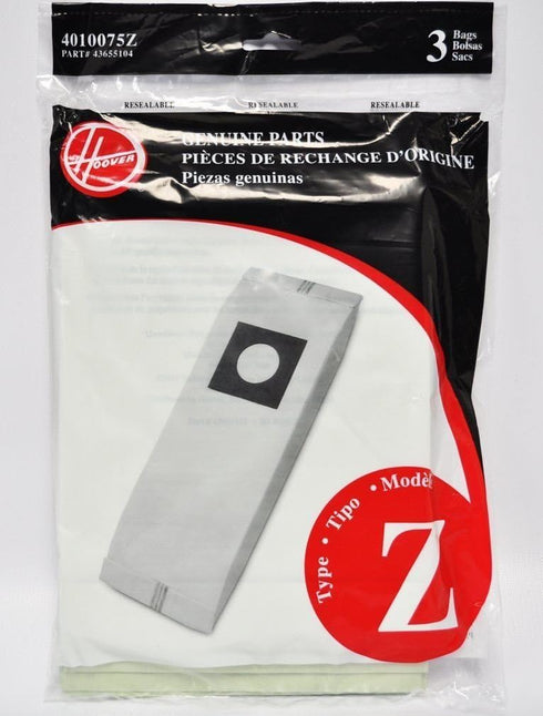 Hoover Type 4010075Z Z Bag, 9-Pack...