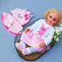 Reborn Baby Dolls Clothes Cute Rabbit Outfits Suitable for 19-24inch Newborn Reborn Baby Doll Girl Clothes Accessories 4 Pieces Set Baby Clothing ...