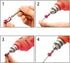 6 Pieces Bit Magnetizer Ring Magnetic Screw Holder Rings 1/4 Inch Hex Shank Carbon Steel Electric Drill and Hand Tools Screwdriver Driver Bits Mag...