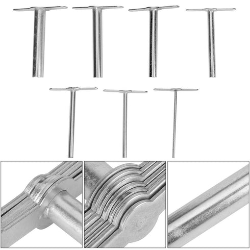 Manual Rubber Stopper Perforator Punch Plug Hole Puncher Laboratory Drilling Tool Hole Puncher Lab Drilling Tool School Supplies...