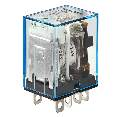 Gereral Purpose Relay, LY2NJ, 24VDC Coil, 10A 24VDC/220VAC, DPDT, LED Indicator...
