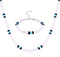 JOERICA Puka Shell Necklace and Bracelet Set with Clam Chip Coconut Beads Pookah Shells Choker Summer Beach Jewelry Set...