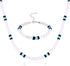 JOERICA Puka Shell Necklace and Bracelet Set with Clam Chip Coconut Beads Pookah Shells Choker Summer Beach Jewelry Set...