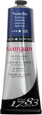 Daler Rowney Georgian Oil Paint Prussian Blue 225ml Tube - Art Paints for Canvas Paper and More - Oil Painting Supplies for Artists and Students -...