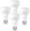 SLEEKLIGHTING BR20 40W Equivalent 6 Watt LED Bulb, 5 CCT (2700K, 3000K, 3500K, 4000K, 5000K) 450 Lumens, Dimmable, Energy Star, E26 Base - Indoor ...