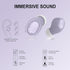 Wireless Earbuds for Small Ears Women Men, Purple Bluetooth Earbuds for Small Ear Canals, Mini Ear Buds Wireless Bluetooth Earphone for iPhone, An...