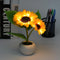 Sunflower Plants Table Lamp Gifts for Mom Simulation Flowers Led Night Lights for Anniversary Romantic Birthday Gifts for Her Home Decor - Ceramic...