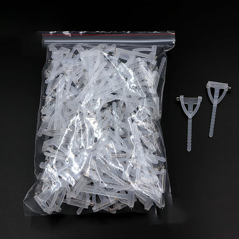 90PCS Corsage Holder Brooch Safety Pins Buttonhole Boutonniere Clips Brooch Pins Corsage Making Supplies for Bride Bridegroom DIY...