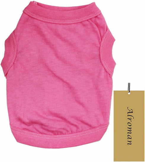 Dog Shirts Pet Shirts Dog T-Shirt Puppy Dog T Shirt Dog Vest Puppy Vest Pet Clothing Puppies Clothes for Small Dogs Doggie Tee Summer Apparel Fema...