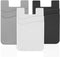 Senose Phone Wallet, Phone Card Holder Stick On Silicone Credit Card Holder for Back of Phone, Business Card & Id Compatible for iPhone Android An...