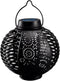 3.7v 10w Solar Lantern Light Outdoor Ip65 Waterproof Round Garden Hanging Atmosphere Night Lamp Black...