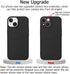 for iPhone 15 Case with Card Holder Soft Liquid Silicone Credit Card ID Slot, Full Camera Scratchproof Shockproof Protective Cover iPhone 15 Walle...