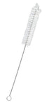 EISCO 12PK Bristle Cleaning Brushes with Fan-Shaped Ends, 9" - Twisted Stainless Steel Wire Handle - Ideal for 0.6" - 0.8" Diameter Tubes, Bottles...