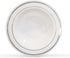 Silver Rimmed White Bowls - 5 ounce - 50 Count - Hard Plastic - Disposable or Reusable - Dessert Bowls - Salad Bowls- Cereal Bowls - Pasta Bowls...