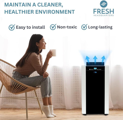 Activated Carbon Replacement Filter Compatible With Whynter Portable Air Conditioner Models ARC-14S, ARC-14SH & ARC-141BG (ARC-CF-14S)...
