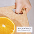 Classic SMALL Kitchen Cutting Board, Cheese Charcuterie Board, Wood Fiber Composite,Dishwasher Safe, Eco-Friendly, Easy Grip Handles, Non-Porous, ...
