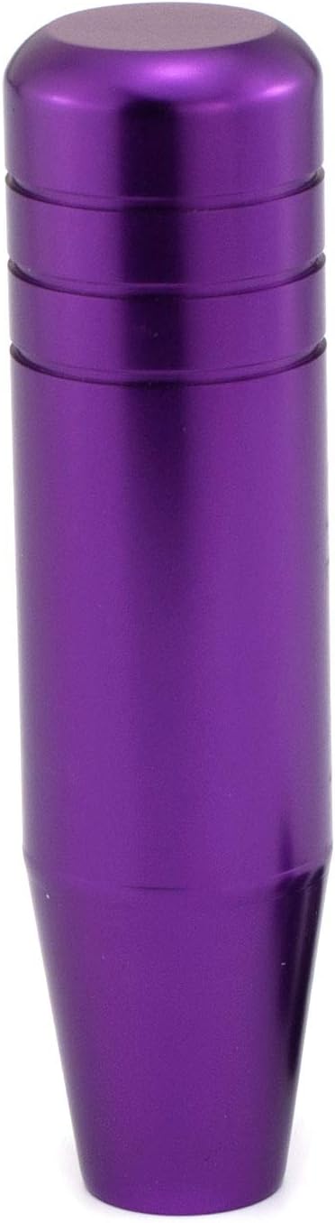 5.12" Weighted Gear Knob Shifter Handle, Aluminum Alloy Car Stick Shift Handle Fit Most Manual Automatic Transmissions, Purple...
