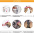 Binbo Animal 5D Diamond Painting – DIY Diamond Painting Kits for Adults and Kids - Full Round Drill Rhinestone Arts, Decorated On Wall for Home (o...