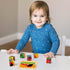 Wood 6 Sided Building Stacking Block Puzzle 6 Different Puzzles in 1 for Boys Girls Toddlers Ages 3 and Up...