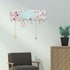 SANY DAYO HOME Be Bright Be Happy Be You Wall Mount Necklace Holder Organizer with 9 Jewelry Hooks for Ring, Hair Bow, Headband, Purse - Wall Deco...