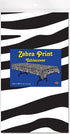 Zebra Print Plastic Tablecover...