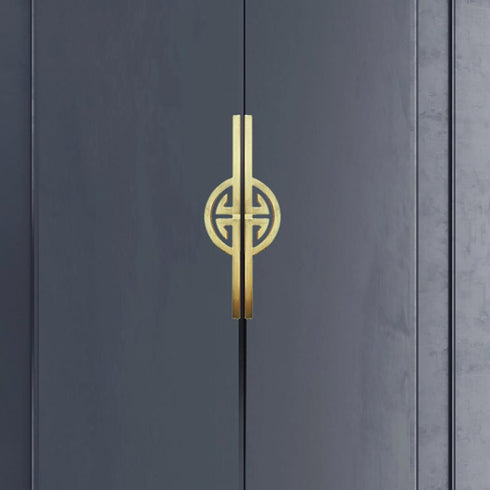 2Pack Brushed Gold Drawer Pulls Half Moon Drawer Pulls Zinc Alloy Drop Handle Drawer Pulls Gold Brushed Pull Handle for Kitchen Furniture Wardrobe...