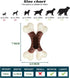 Beef Flavor Durable Nylon Bone Dog Toy for Medium and Large Breeds (Brown)...