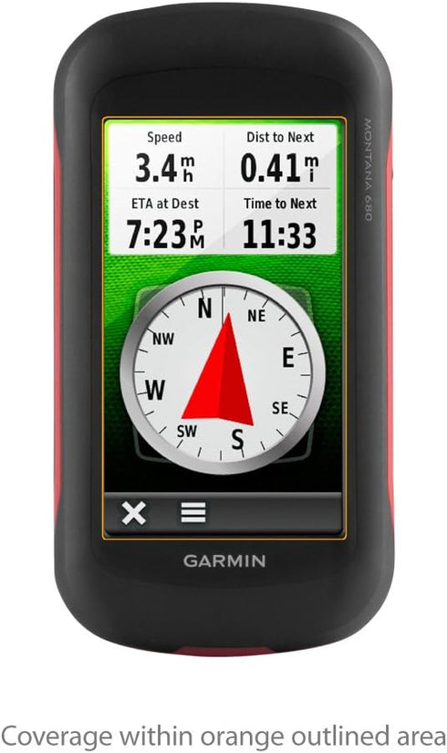 BoxWave Screen Protector Compatible with Garmin Montana 680 - ClearTouch Crystal (2-Pack), HD Film Skin - Shields from Scratches...