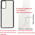5PCS Compatible with Samsung Galaxy S20 FE 5G Case (2020) Sublimation Blanks Phone Case, 2 in 1 2D Soft Rubber TPU Blank DIY Customize Phone Case ...