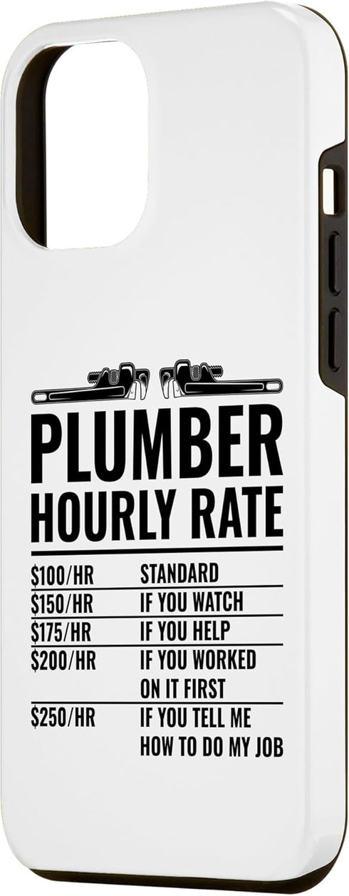 iPhone 13 Pro Max Plumber Hourly Rate Master Plumbers Pipe Plumbing Case...