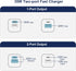 35W Dual Ports USB-C Charger with 6.6ft Charging Cable for DJI Mini 4 Pro,Mini 3/2/2 SE,Mavic Mini Drone,Aavta,Action 3/4,RC/RC 2 Remote Controlle...