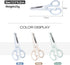 Sewing›Crafting›Craft Supplies›Cutting Tools›Scissors (pink + green + blue)…...