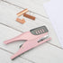 NatSumeBasics Plier Effortless Stapler & 1000 Rose Gold Staples, Handheld Stapler 45 Sheet Capacity Heavy Duty Manual Staplers for Office Accessor...