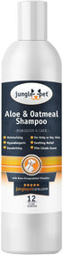 Jungle Pet Aloe Oatmeal Shampoo for Dogs - Sensitive Skin Dog Shampoo Oatmeal - Natural Dog Shampoo Sensitive Skin - Hypoallergenic Pina Colada Do...
