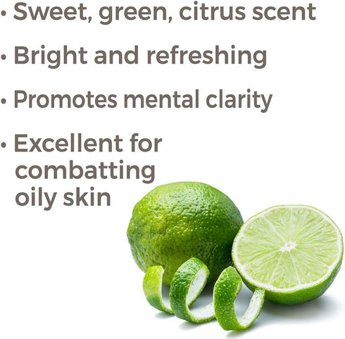 Plant Therapy Lime Steam Distilled Essential Oil 10 mL (1/3 oz) 100% Pure, Undiluted, Therapeutic Grade...