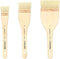 XDT#5249 Hake Artist Paint Brush 3 Piece Set Medium Soft Premium Goat #1.18in #2in #2.95in, Acrylic Oil Watercolor...
