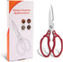 CGBE Kitchen Scissors, Multi-Purpose Kitchen Shears, Heavy Duty Dishwasher Safe Food Scissors, Non Slip Stainless Steel Sharp Cooking Scissors for...