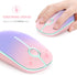 Unipows Wireless Mouse - 2.4G Slim Portable Computer Mouse with Nano Receiver, Less Noise Mobile Optical Mice for Notebook, PC, Laptop, Computer, ...
