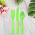 Assorted Kiwi Plastic Cutlery (Pack of 24) - Elegant, Durable & Disposable Party Supplies for Every Occasion...