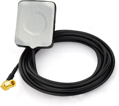 Eightwood Mini Satellite Radio Antenna SMB Right Angle Connector Compatible with Sirius XM Car Vehicle Truck RV HD Hi-Fi Radio Stereo Receiver Tun...