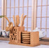 LeYin Bamboo Tea Tool Set, Chinese Gongfu Tea Ceremony Accessories, (Spoon, Needle, Clip, Scoop, Tray, Utensils Set)...