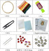 Embroiderymaterial Hand Embroidery Tutorial DIY Kit OWL Bird Design Full Kit, All Materials Included....