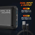 bellaciao 5v 2a Heated Vest Battery Pack 10000mah Power Bank with Dual USB Ports Pokect Size Rechargeable Portable Charger for Heated Vest Heated ...