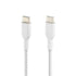 Belkin BoostCharge Braided USB-C to USB-C Cable (1M/3.3ft) for iPhone 15, iPhone 15 Pro, iPhone 15 Pro Max, iPhone 15 Plus, Galaxy S23, S22, Note1...