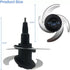 4 Blade Ninja Blender Blade Replacement Parts Compatible with 64oz(8Cup)72oz(9Cup) Food Processor Bowl Ninja Blades Auto iQ Chopping Blade 319KKU7...